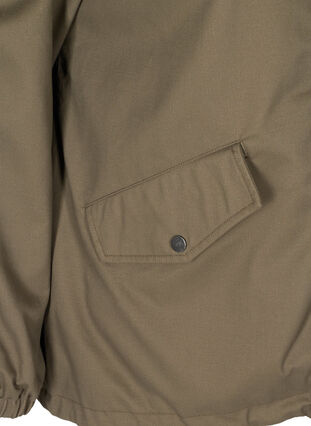 Kort jakke med hette og lommer, Bungee Cord , Packshot image number 3