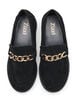 Wide fit loafers, Black, Packshot image number 1