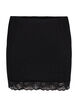 2-pakk toppforlenger med blondekant, Black/Black, Packshot image number 3