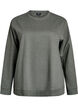 Genser med crewneck, Gr&oslash;nn, Packshot image number 0