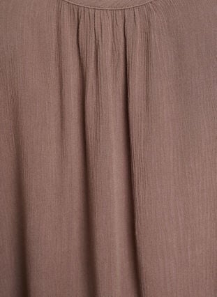 Zizzi Topp i viskose med stropper, Brun, Packshot image number 2