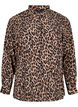 Leopardmønstret skjorte, Brun, Packshot image number 0