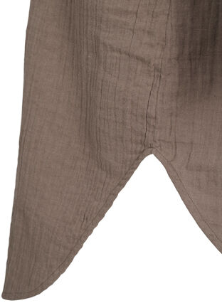 Lang bomullsskjorte med en klassisk krage, Falcon, Packshot image number 3