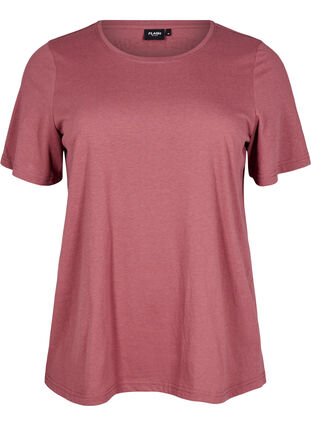 Zizzi FLASH - T-skjorte med motiv, Brun, Packshot image number 0