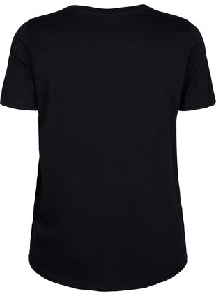 T-skjorte med tekstmotiv, Black W. Black, Packshot image number 1