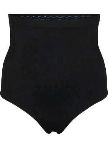 Shapewear G-streng med høyt liv, Black, Packshot image number 0