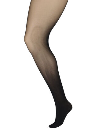 Strømpebukser i 40 denier med push-up, Black, Packshot image number 0