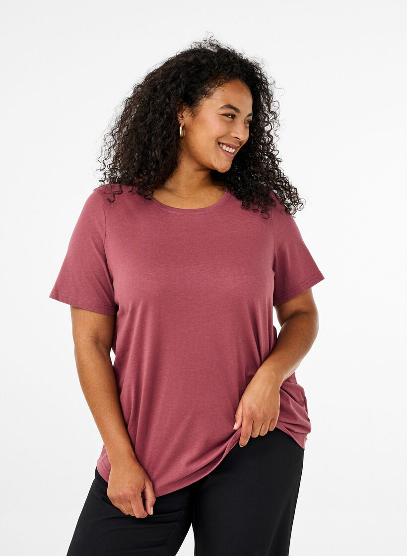 FLASH - T-skjorte med motiv, Brun, Model image number 2