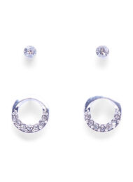 2 stk. øreringer, Silver