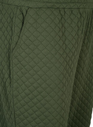 Quiltet bukse med lommer, Thyme, Packshot image number 2