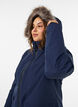 Vanntett parkas med hette, Bl&aring;, Model image number 3