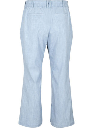 Melerte bukser med strikk og knappelukking, Infinity , Packshot image number 1