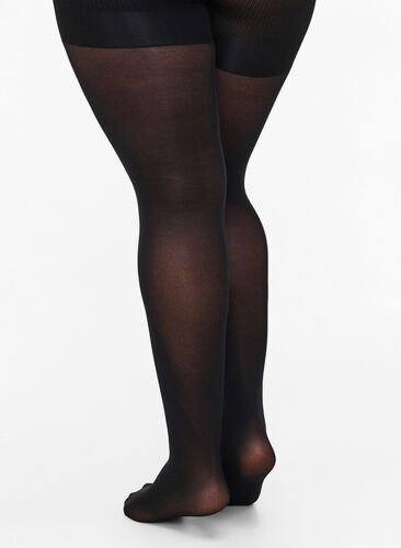 Strømpebukser i 40 denier med push-up, Black, Model image number 1
