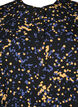 Tunika med FLASH-trykk og lange ermer, Black Splash AOP, Packshot image number 2