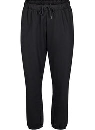 Joggebukser med lommer, Black