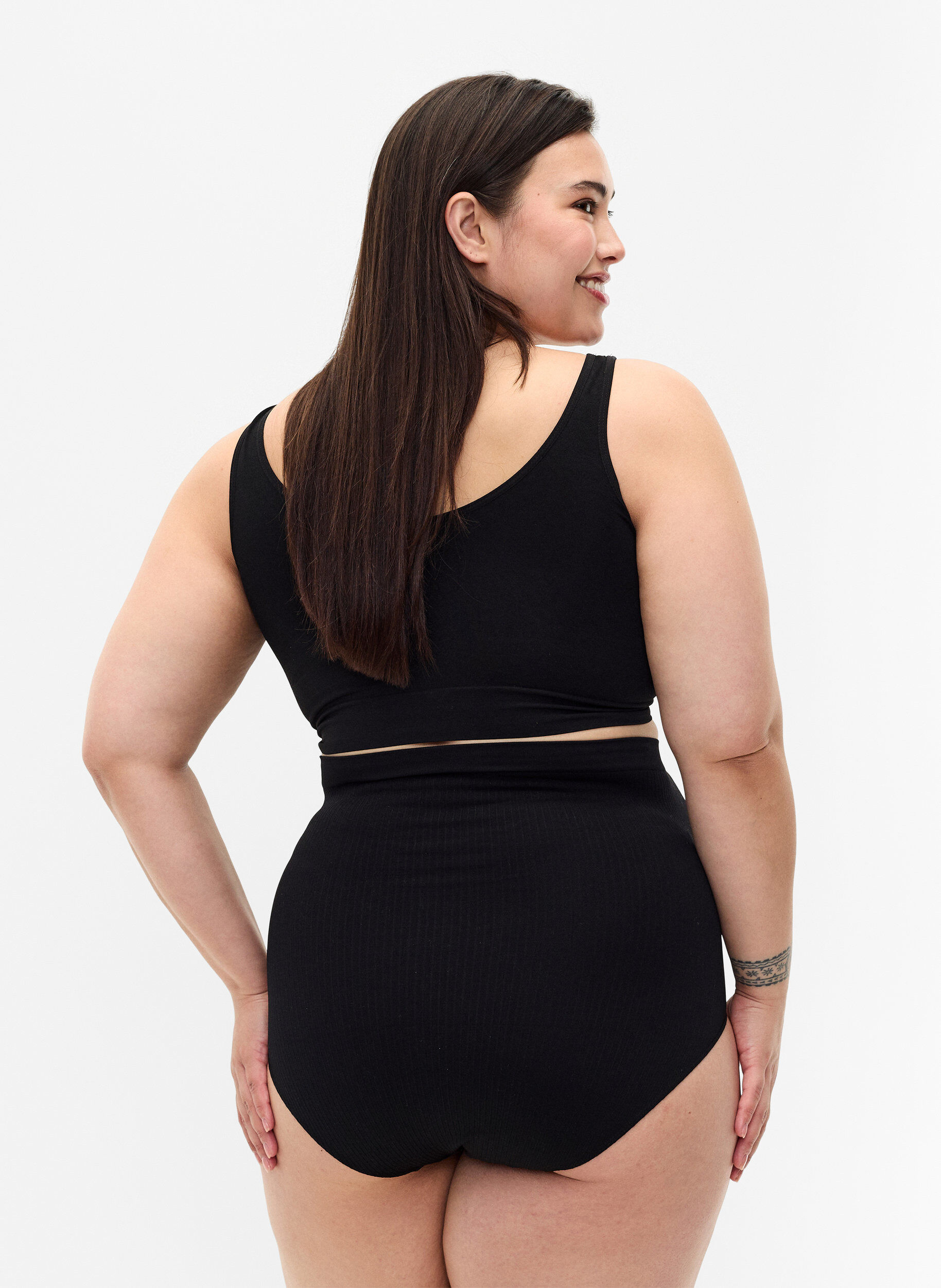 Zizzi Truse til gravide, Black, Model image number 1