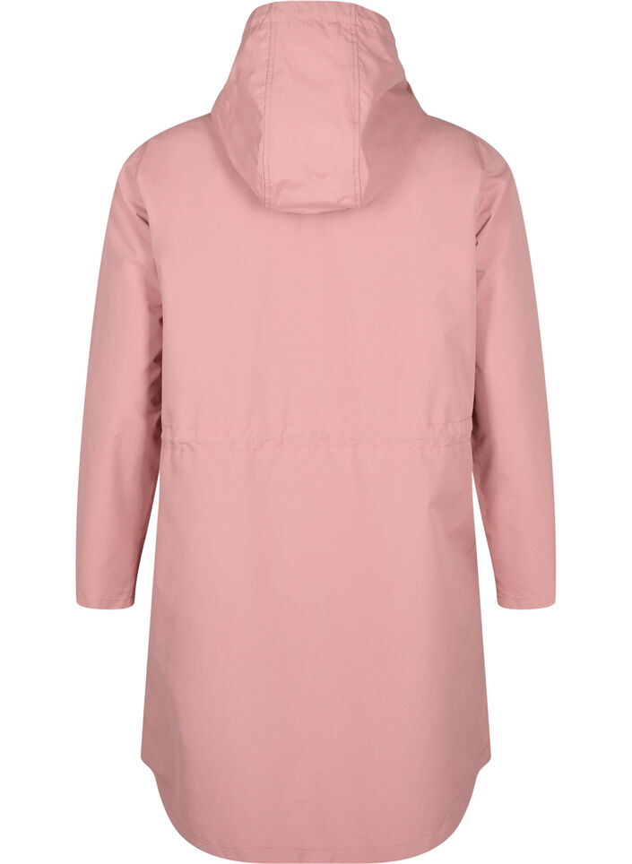 FLASH - Vannavvisende parkas med hette, Ash Rose, Packshot image number 1