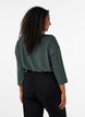 Jersey bluse med 3/4 ermer, Gr&oslash;nn, Model image number 2