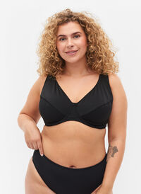 Bikinitopp med bøyle, Black, Model