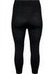 Sømløs 3/4-leggings, Svart, Packshot image number 1