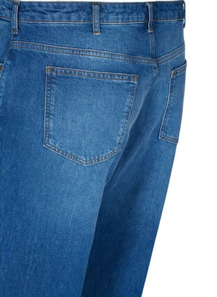 Cropped Mille mom fit jeans, Blue Denim 5, Packshot image number 3