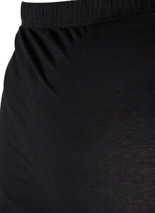 Zizzi Mammaleggings med 3/4-lengde, Black, Packshot image number 2