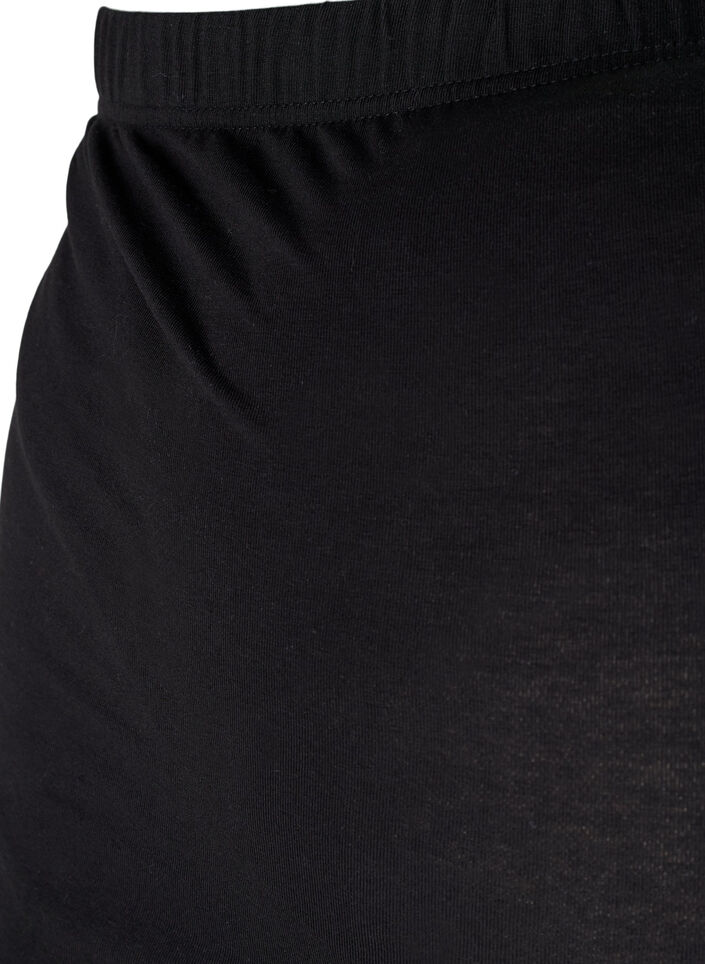 Mammaleggings med 3/4-lengde, Black, Packshot image number 2