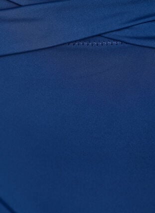 Zizzi Bikinitruser med omslagsdetaljer, Blå, Packshot image number 2