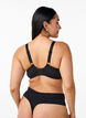 Heldekkende basis BH i mesh, Svart, Model image number 2