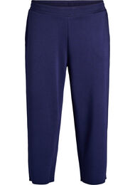 7/8 bukser i modal blanding med lommer, Evening Blue
