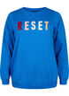 Sweatshirt med tekst, Victoria b. W. Reset, Packshot image number 0