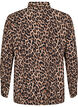 Leopardmønstret skjorte, Brun, Packshot image number 1
