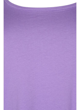 Zizzi Basisgenser i bomull, 2 stk., Paisley Purple/Black, Packshot image number 2