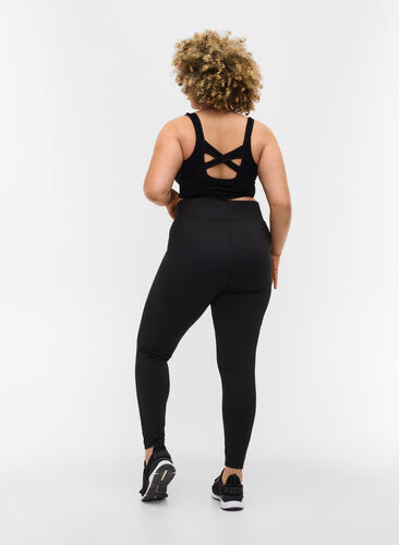 Treningstights, Black, Model image number 1