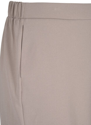 Zizzi FLASH - Løstsittende shorts med lommer, Beige, Packshot image number 2