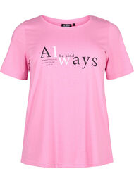 FLASH - T-skjorte med motiv, Begonia Pink Always