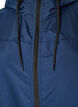 Lett parkas med hette, Bl&aring;, Packshot image number 2