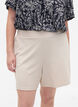 L&oslash;stsittende shorts med lommer, Beige, Model image number 3