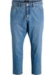 Mille Mom Fit Jeans med h&oslash;y midje, Bl&aring;, Packshot image number 0