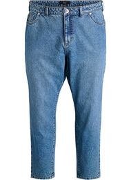 Mille Mom Fit Jeans med h&oslash;y midje, Bl&aring;
