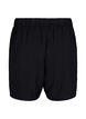 Shorts med lommer og elastisk linning, Svart, Packshot image number 1