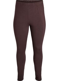 Fôret tights i bomull, Brun