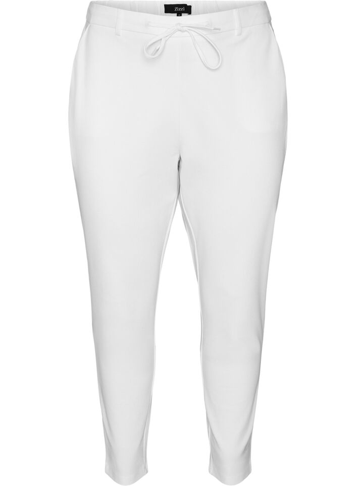Besk&aring;rne Maddison bukser, Hvit, Packshot image number 0