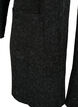 Ribbestrikket cardigan med lommer, Grå, Packshot image number 3