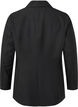 Blazer med paljettblomster, Black, Packshot image number 1