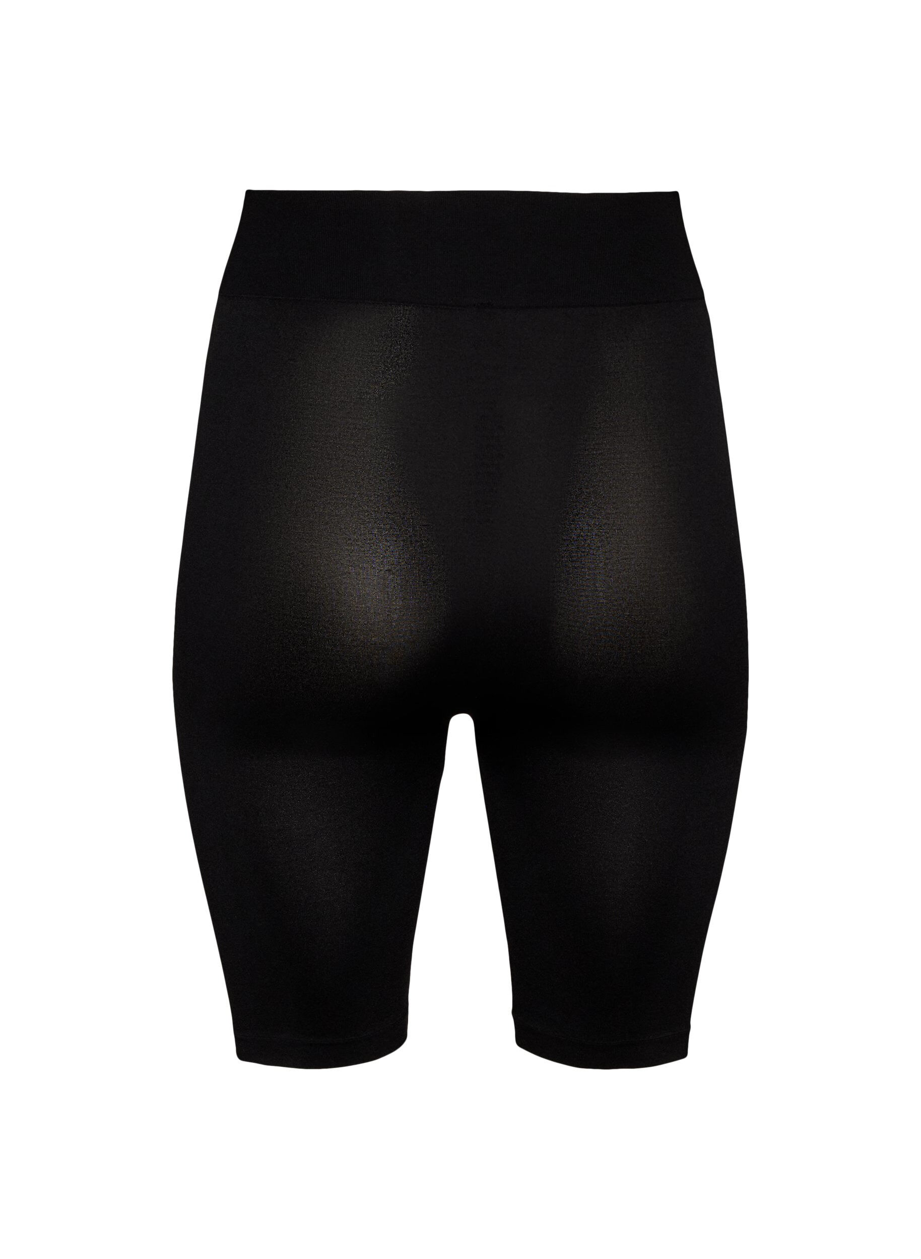 ZizziS&oslash;ml&oslash;s sykkelshorts, Svart, Packshot image number 1