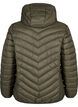 Lett jakke med hette, Gr&oslash;nn, Packshot image number 1