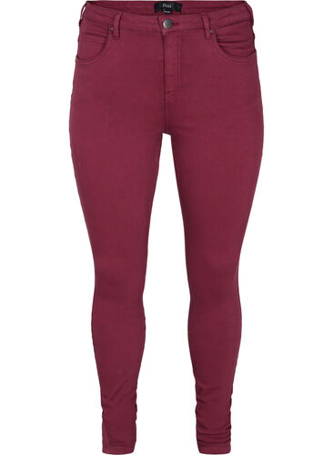 Super slim Amy jeans med høyt liv, Port Royal, Packshot image number 0