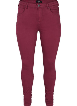 Super slim Amy jeans med høyt liv, Port Royal, Packshot image number 0