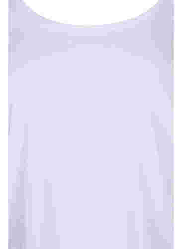 Basisgenser i bomull, 2 stk., Ultramarine/White, Packshot image number 3